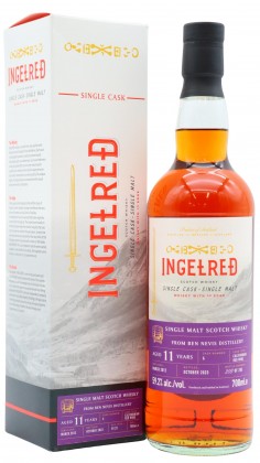 Ben Nevis Ingelred Single Cask #6 2012 11 Year Old