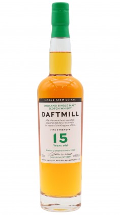 Daftmill Fife Strength 2024 Release Single Malt Scotch 2009 15 year old