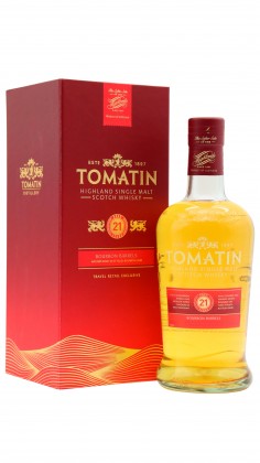 Tomatin American Oak Highland Single Malt Scotch 21 year old