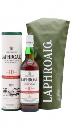 Laphroaig Sherry Oak Finish Islay Single Malt Scotch 10 year old
