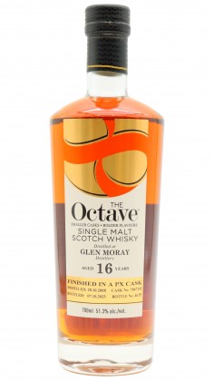 Glen Moray The Octave - Single Pedro Ximenez Cask #7047245 2008 16 year old