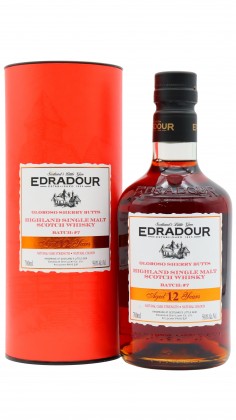 Edradour Cask Strength Batch #7 12 Year Old