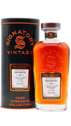 North British Signatory Vintage - Cask Strength Single Grain 1991 34 year old