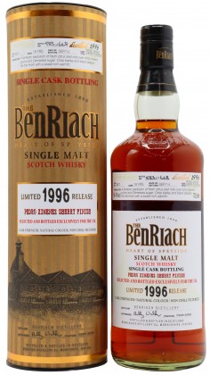 Benriach Single Cask #3607 1996 18 Year Old