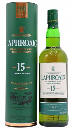 Laphroaig 200th Anniversary 15 year old