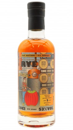 New York Distilling That Boutique-Y Rye Company Batch #1 2 year old Spirit