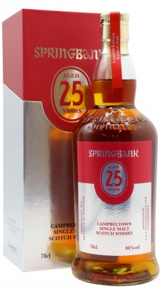 Springbank 2018 Edition Campbeltown Single Malt Scotch 25 year old