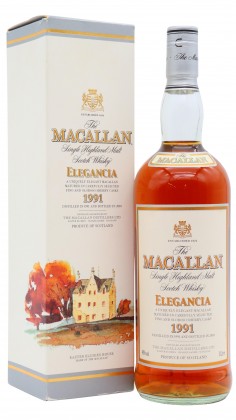 Macallan Elegancia Single Malt Scotch 1991 12 year old
