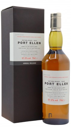 Port Ellen (silent) 3rd Release Islay Single Malt Scotch 1979 24 year old