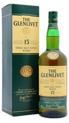 Glenlivet Single Malt Scotch 15 year old