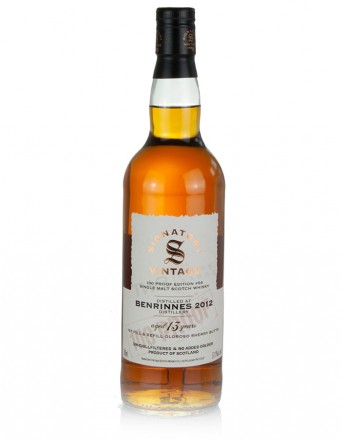 Benrinnes 13 Year Old 2012 Signatory 100-Proof Edition #56
