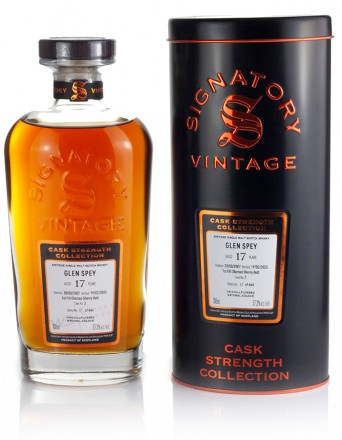 Glen Spey 17 Year Old 2007 Signatory Cask Strength