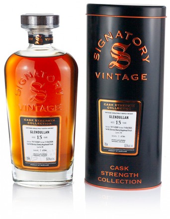 Glendullan 15 Year Old 2009 Signatory Cask Strength