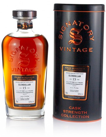 Glendullan 15 Year Old 2009 Signatory Cask Strength