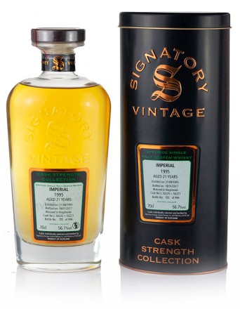 Imperial 21 Year Old 1995 Signatory Cask Strength