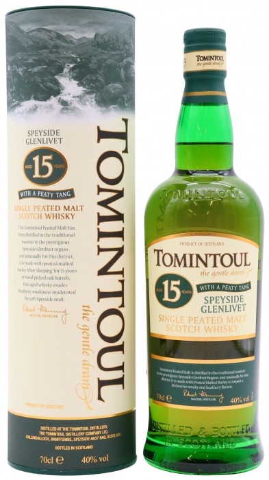 Tomintoul Peaty Tang 15 Year Old