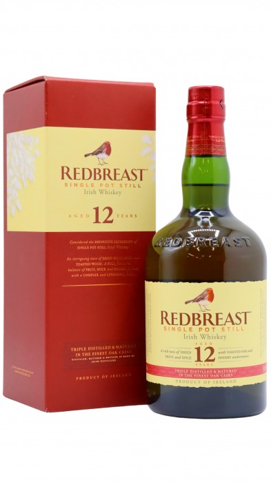 Redbreast Single Pot Still Irish 12 Year Old