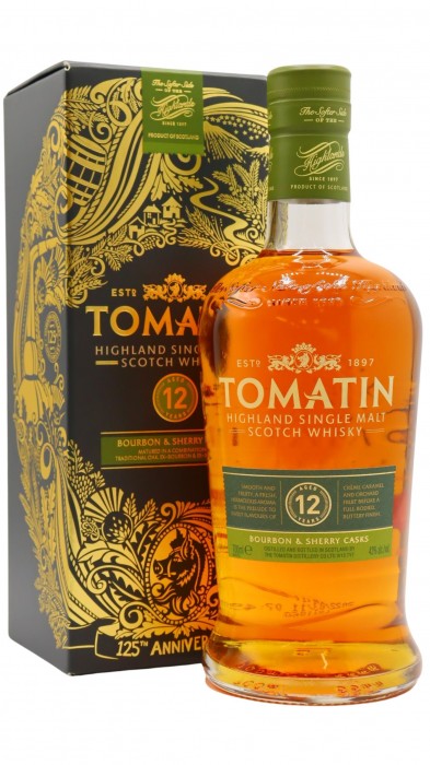 Tomatin 125th Anniversary Highland Single Malt Scotch 12 year old
