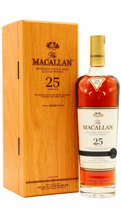 Macallan 25 Year Old Sherry Oak | Single Malt Scotch Whisky