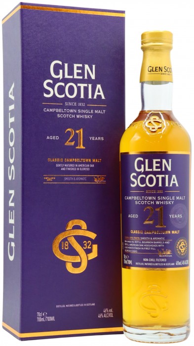 Glen Scotia Campbeltown Single Malt 21 year old