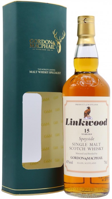 Linkwood Gordon & MacPhail Distillery Labels 15 Year Old