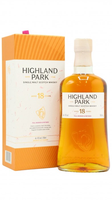 Highland Park Single Malt Scotch 18 year old