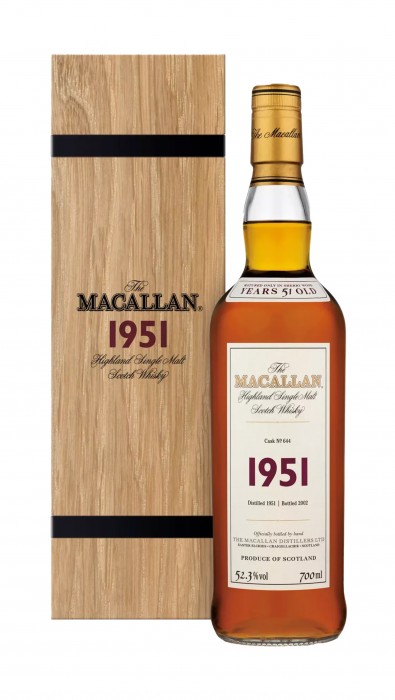 Macallan Fine & Rare Single Cask #644 1951 51 Year Old