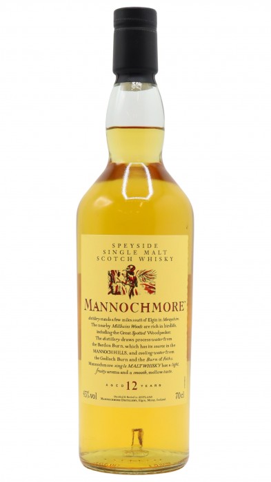 Mannochmore Flora & Fauna 12 year old