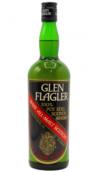 Glen Flagler Rare All Malt Scotch 100% Pot Still