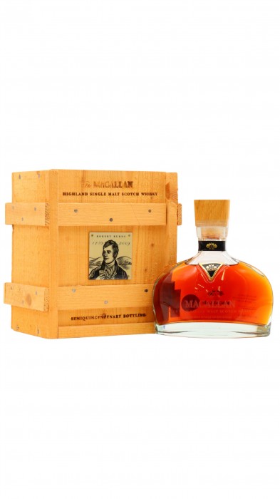 Macallan Robert Burns Semiquincentenary Single Malt Scotch 1998 12 year old