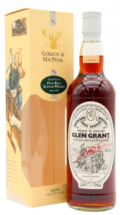 Glen Grant Gordon & MacPhail 1962 44 Year Old