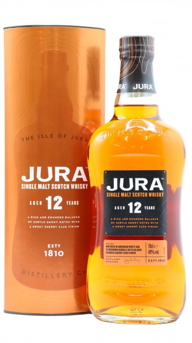 Jura Single Malt Scotch 12 year old
