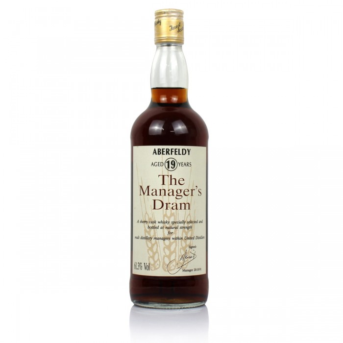 Aberfeldy 19 Year Old Manager's Dram