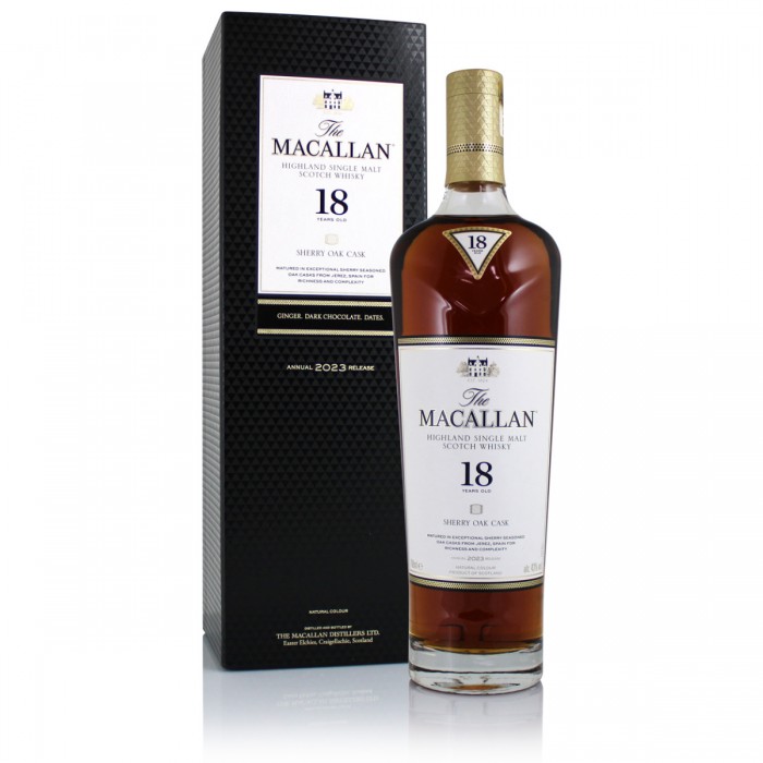 Macallan 18 Year Old Sherry, 2023 Edition