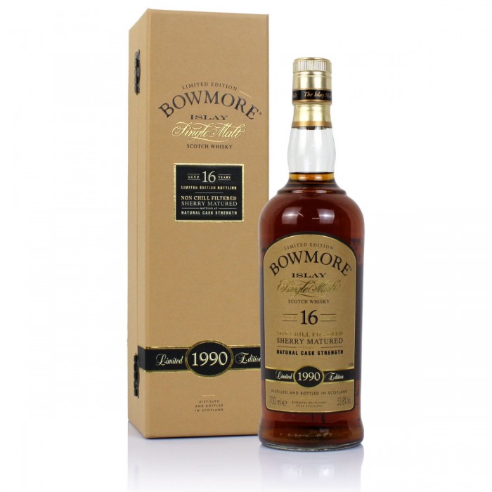 Bowmore 1990 16 Year Old, Sherry Cask Matured