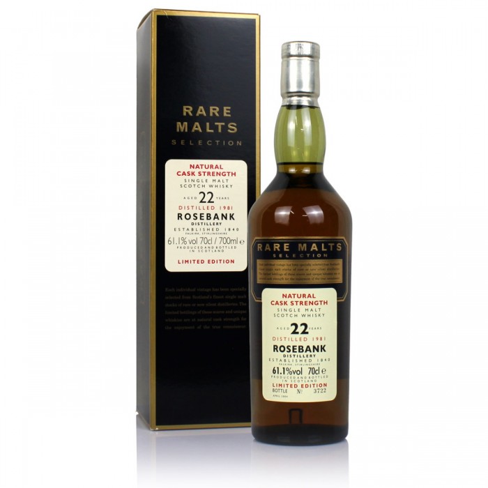 Rosebank 1981 22 Year Old, Rare Malts Selection 61.1%