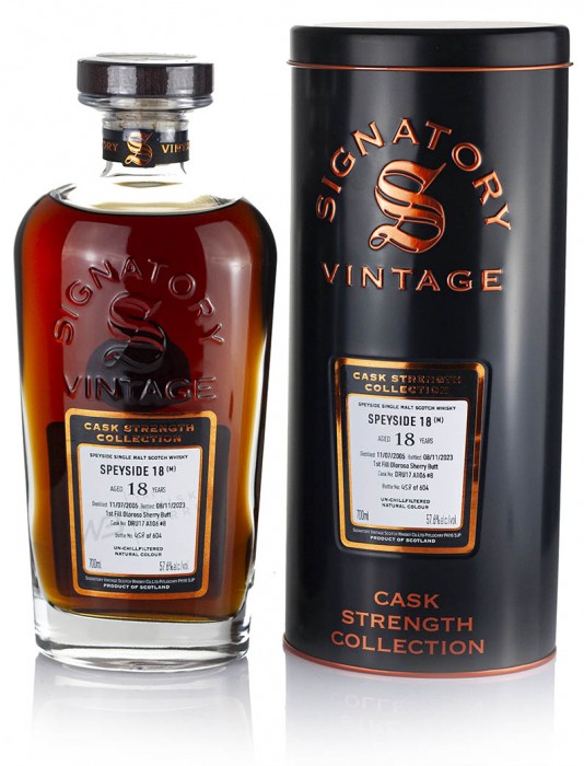 Mystery Malt (Macallan) 18 Year Old 2005 Signatory Cask Strength