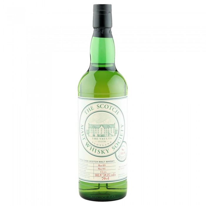 Talisker 1989 15 Year Old, SMWS 14.10 - Mint Humbugs at the Harbor