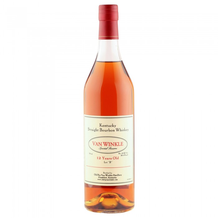 Van Winkle 12 Year Old Special Reserve Bourbon Whiskey, Lot B 2009 Bottling