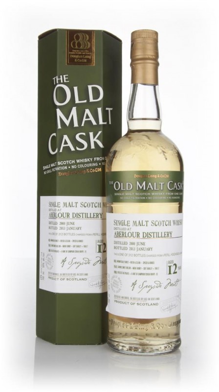 Aberlour 12 Year Old 2000 Cask 9340 Old Malt Cask Douglas Laing