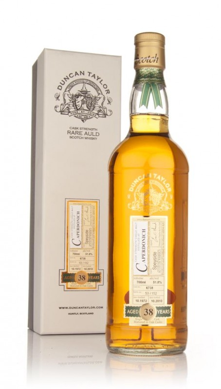 Caperdonich 38 Year Old 1972 Rare Auld Duncan Taylor