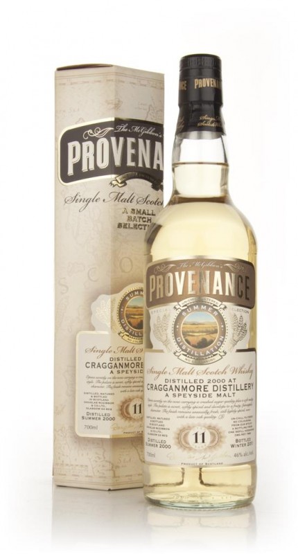 Cragganmore 11 Year Old 2000 Provenance Douglas Laing