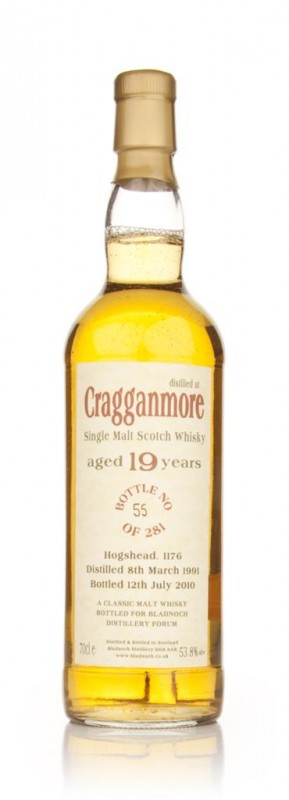 Cragganmore 19 Year Old 1991 Bladnoch