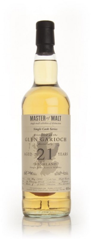 Glen Garioch 21 Year Old Single Cask Master of Malt