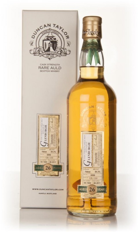 Glenburgie 26 Year Old 1985 Rare Auld Duncan Taylor