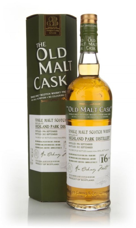 Highland Park 16 Year Old 1996 Old Malt Cask Douglas Laing