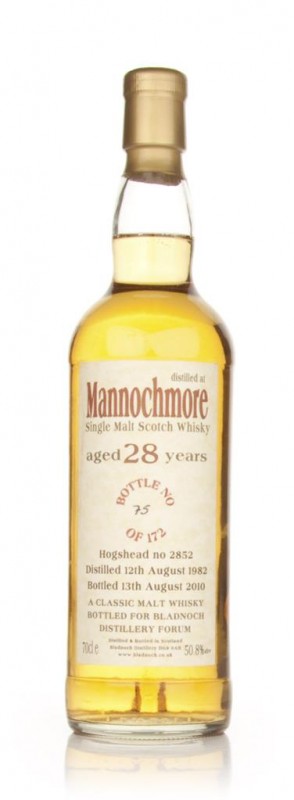 Mannochmore 28 Year Old 1982 Bladnoch