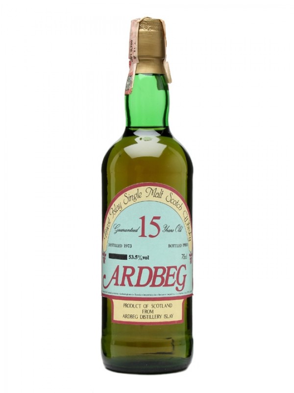 Ardbeg 1973 15 Year Old Bottled 1988 Cask Strength Sestante