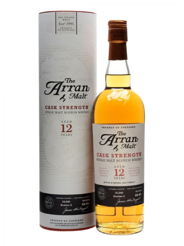 Arran 12 Year Old Cask Strength Batch 3