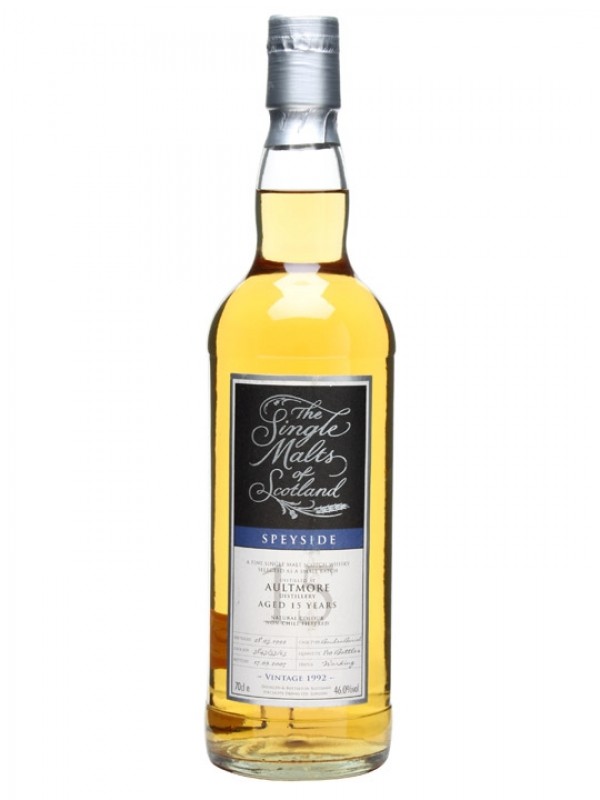 Aultmore 1992 15 Year Old Single Malts of Scotland